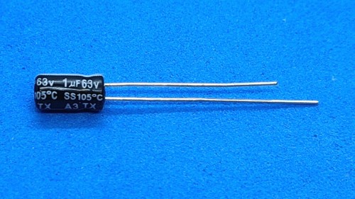Mini elko radial 1µf - mini-elko,, (1uf)
