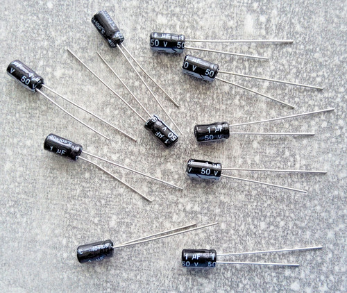 Stück elko 1uf - stück, 50v