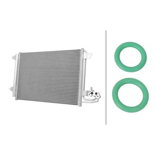 Hella kondensator klimaanlage - kondensator,,