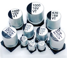 SMD Elko Auswahl 10µF bis